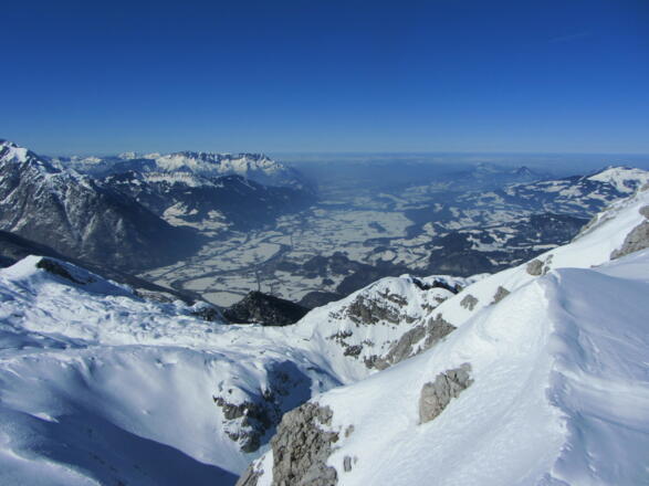 Sicht ins Salzachtal