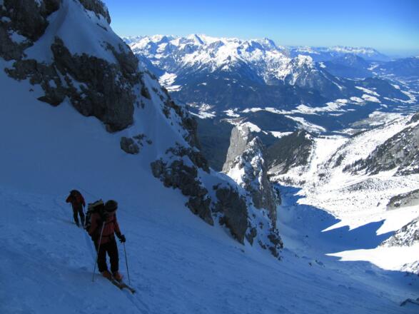 Blick zurück Richtung Lammertal