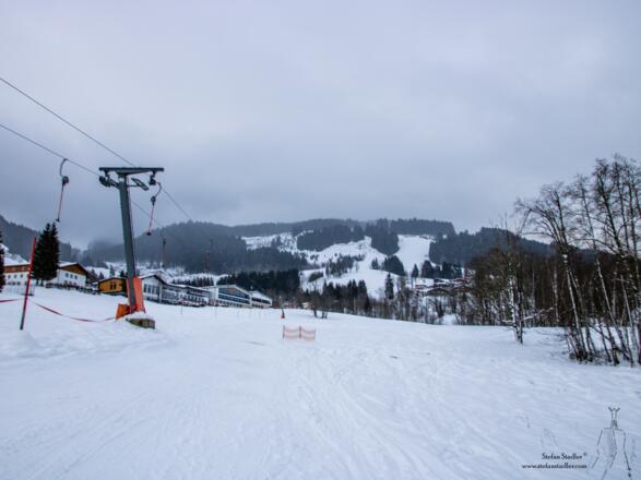 Start entlang vom Tellerlift.