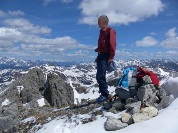 Großer Pleißlingkeil mit Blick auf niedrigeren Ostgipfel