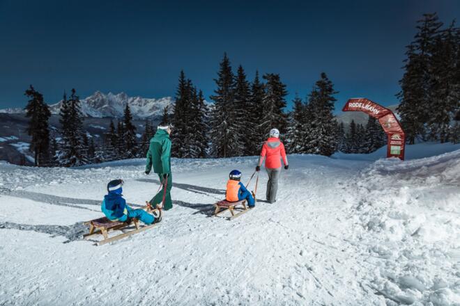 Nachtrodeln Königslehen Radstadt