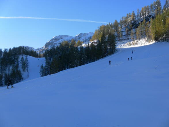 Gamskogel Ostpiste über Zauchensee