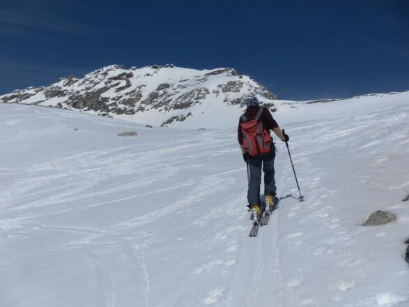 Abretterkopf mit SO-Grat rechts