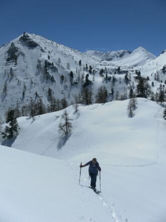 Arche aus dem Gratanstieg zum Hirschköpfl