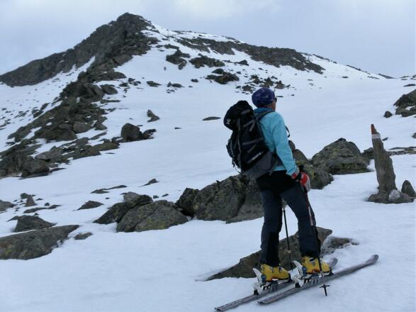Vorgipfel des Keeskogels entlang des Sommerwegs