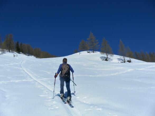Querung zur Gamskogelhütte