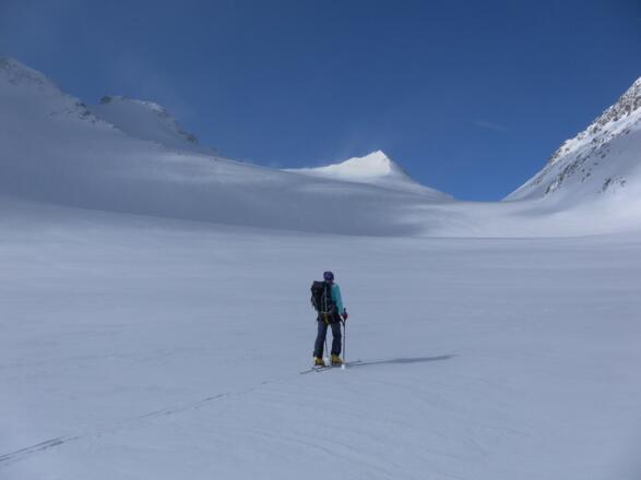 Obersulzbachkees und Gamsspitzl, rechts das Krimmler Törl
