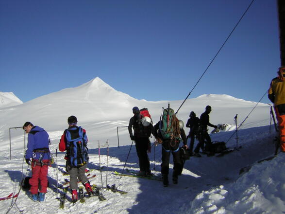 Johannisberg und Hohe Riffl von der Oberwalderhütte
