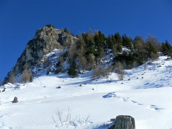 Zustieg zum Durchschlupf