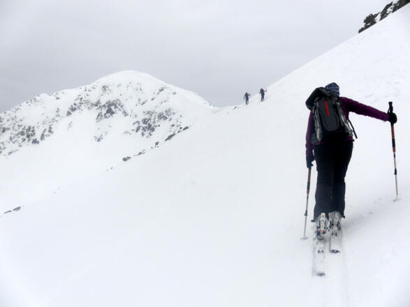 Querung in das Krimmler Tauern Joch
