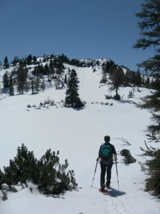 Abstieg vom Mittleren Fager