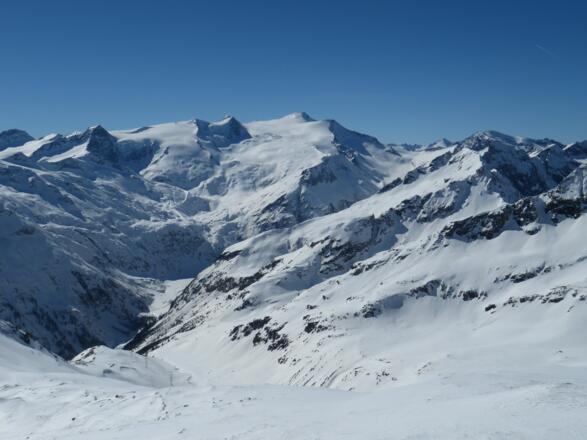 Prächtige Sicht zum Großvenediger