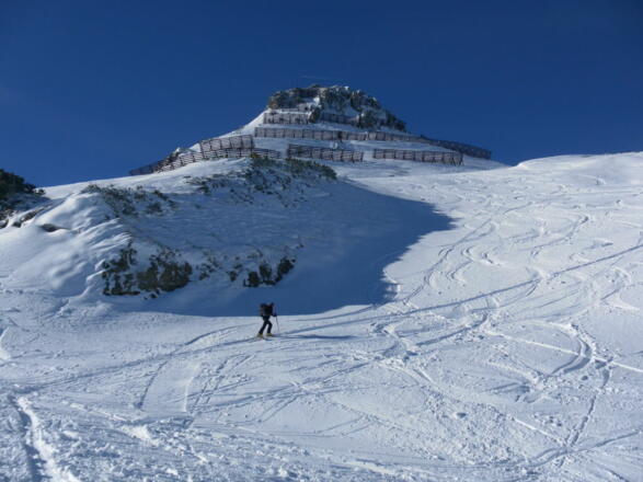 kurze Rückkehr zur Piste