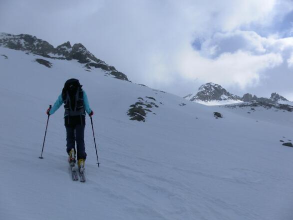 Querung des Keeskogel Südgrats zur Bachmayrspitze
