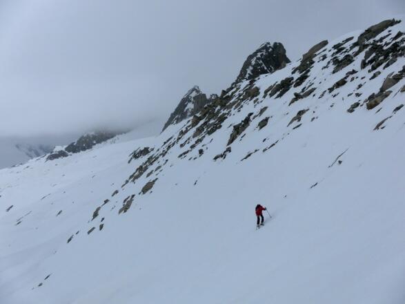Bachmayrspitze und Schwarzes Hörndl aus dem Gipfelkar