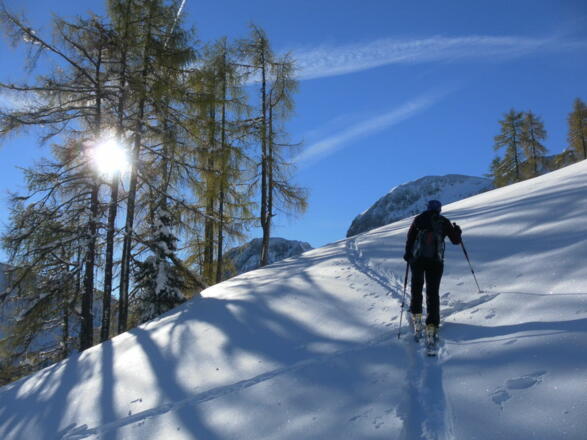 Ruhe abseits der Piste