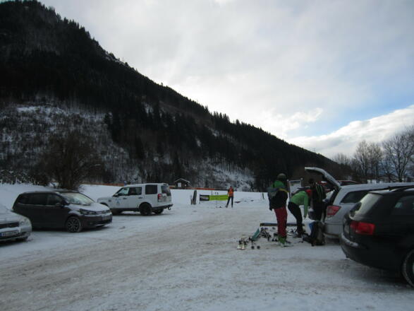 Parkplatz am Schloss Kammer