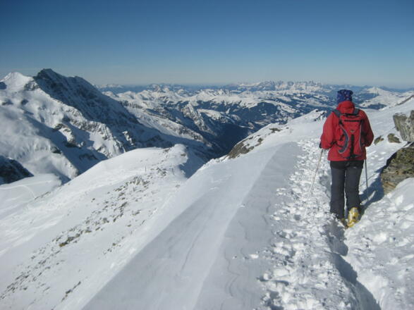 über dem Hollersbachtal der Wilder Kaiser 