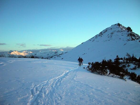 Grießenkareck und Querung zu den Pisten