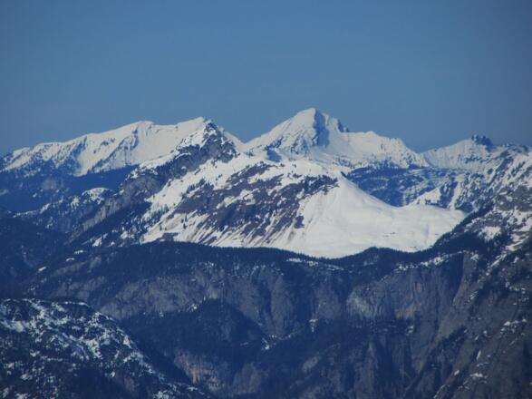Fernsicht zum Sonntagshorn