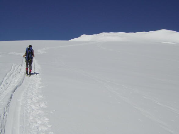 Querung der oberen Pasterze Richtung Hohe Riffl