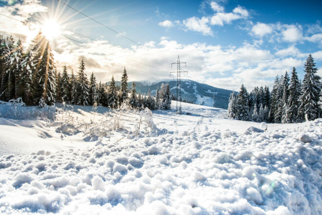 Aussicht am Weg zum Winterbauer