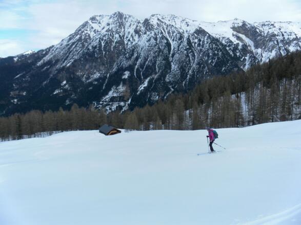 Abfahrt zur Maureckalm