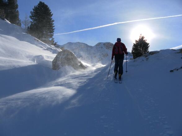 Scharte zwischen Hengst und Scheibenkogel