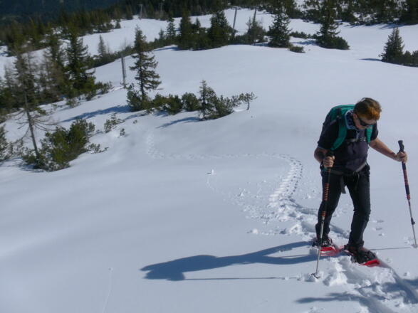 Anstieg zum Vorderen Fager