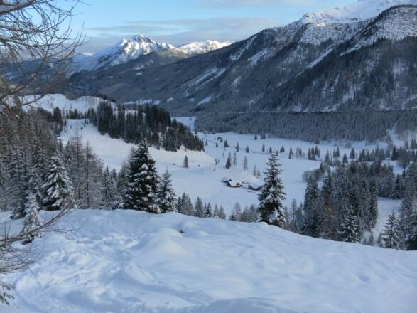 Steilstufe zu den Gnadenalmen