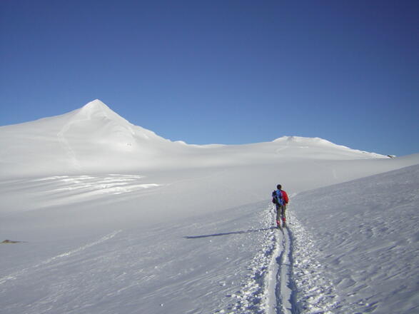 Johannisberg und Hohe Riffl über dem oberen Pasterzenboden