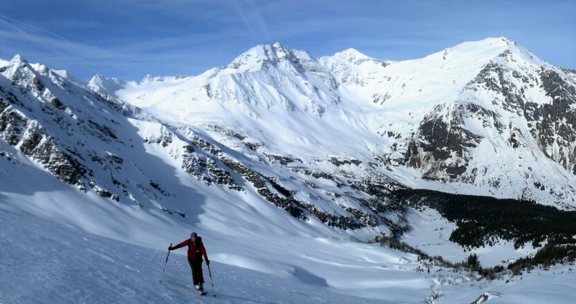 Talkessel Kolm Saigurn mit Sonnblick und Hocharn