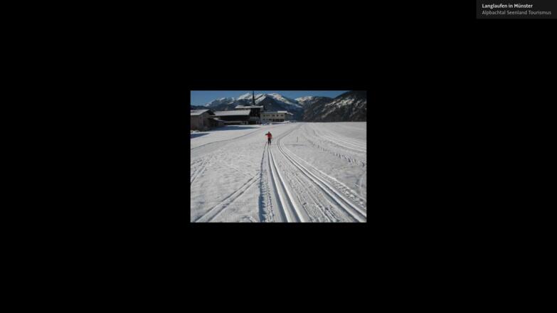 Langlauf-Loipe im Alpbachtal Seenland: Hausloipe Münster