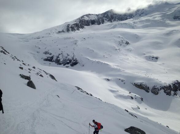 Aufstieg in RIchtung Kürsinger Hütte