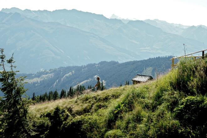 Ausblick Hochsonnbergalm