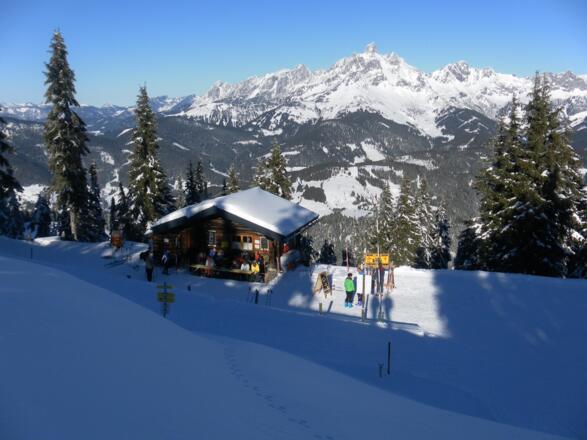 Karhütte vor Bischofsmütze