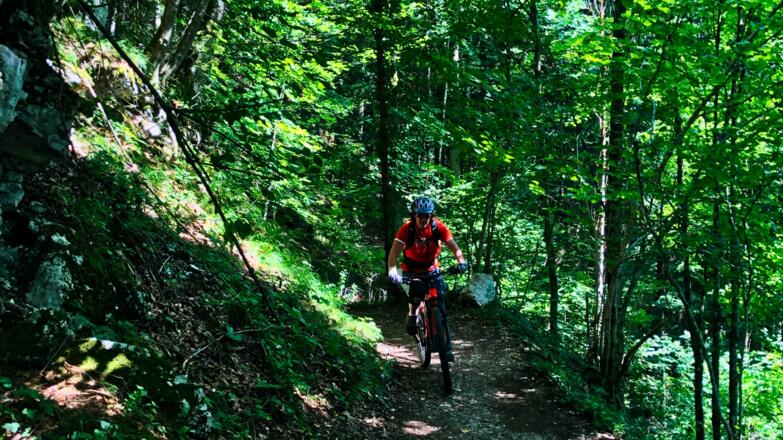 Trailabschnitt zur Ewigen Wand