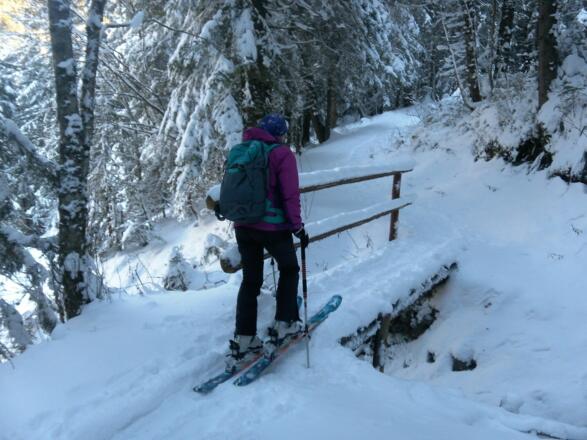 mehrere Bachquerungen