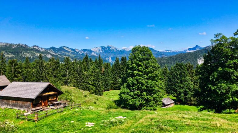 Gschwendtalm am Weg nach Bad Ischl