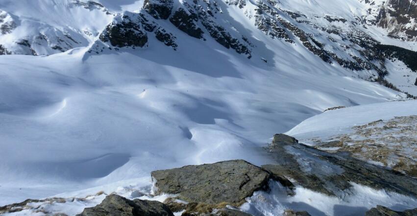 Kolmkarscharte vom Seekopfgipfel