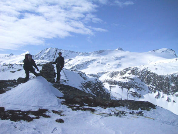Schafbichl, dahinter Granatspitze und Sonnblick