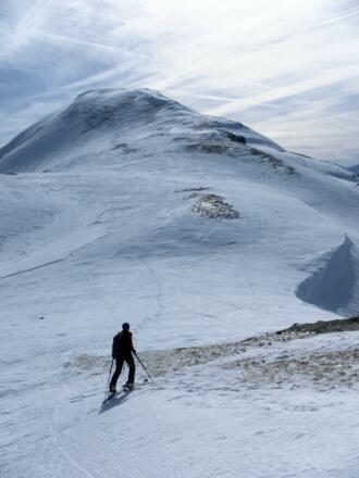 Verbindungsrücken zum Kolmkarspitz