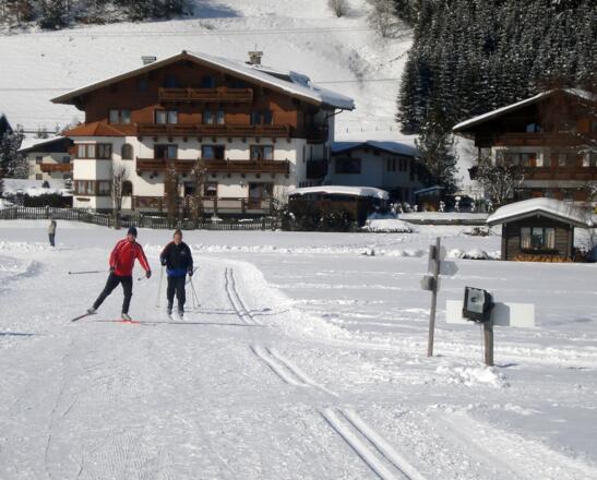 Der Startpunkt der Reitdorf-Loipe