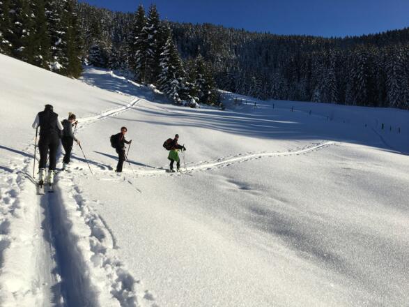Skitour Oberhahnbaum