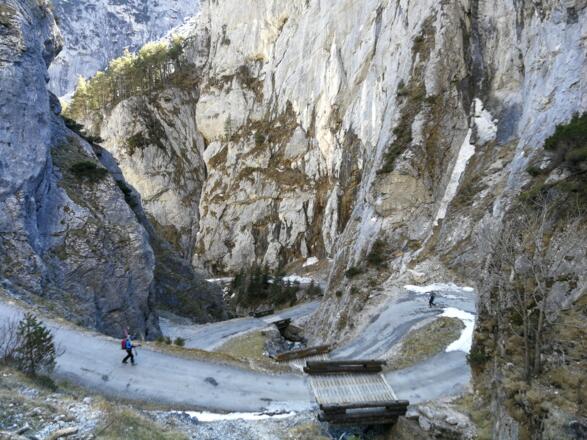 Die &quot;Öfen-Schlucht&quot;