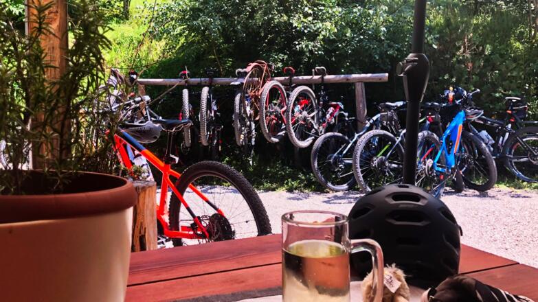 Rathlucken Hütte oberhalb von Bad Goisern