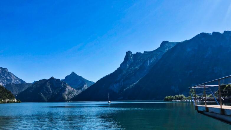 Traunseeufer in Ebensee