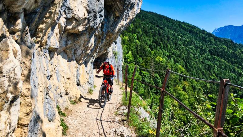 Ewige Wand oberhalb Bad Goisern
