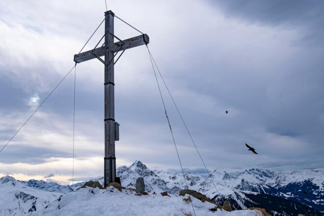 Gipfelkreuz Muttjöchle