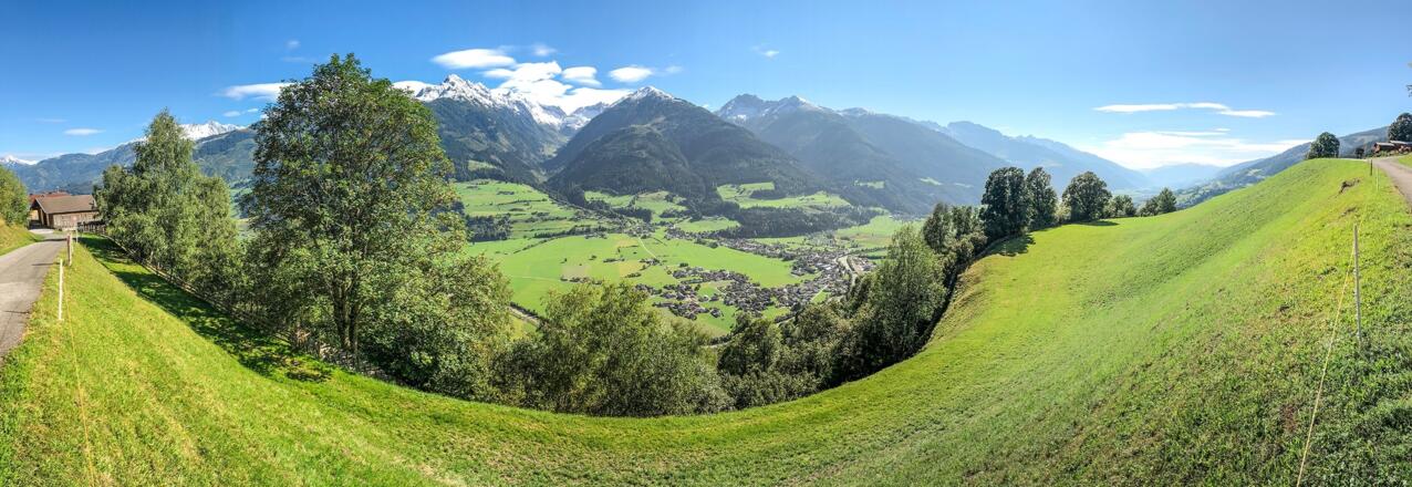 Naglköpflweg - Blick auf Niedernsill